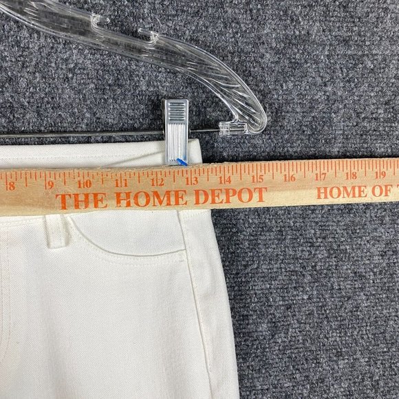 Uniqlo Jeans Women's Medium Jegging Pull On Stretch White M - Picture 3 of 8
